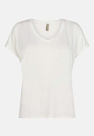 Soyaconcept - Jerseytopp i lyocell i offwhite for damer i størrelse XL (44) - Cellbes