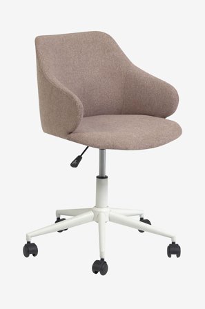 Kave Home - Kontorstol Einara - Rosa - Kontorstoler - Fra Homeroom