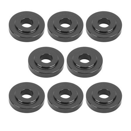 8 kpl alumiininen autovaihteen vaihdekepin pusla-sarja sopii Honda Civic / AcuraBlack