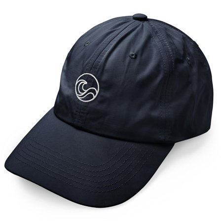 Waykins | Gorra de nailon con logo azul marino para hombres - Gorras para hombre