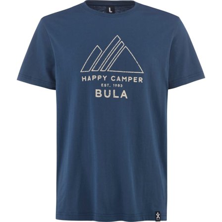 Bula Camper T-shirt Men's Men short-sleeved sweaters Blue S