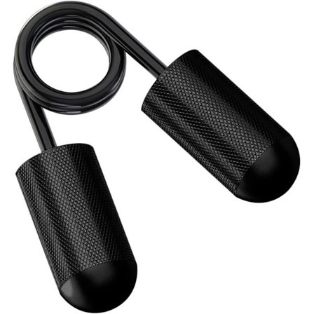 Grip Strength Trainer i Aluminiumlegering - Treningsverktøy for Gym Svart