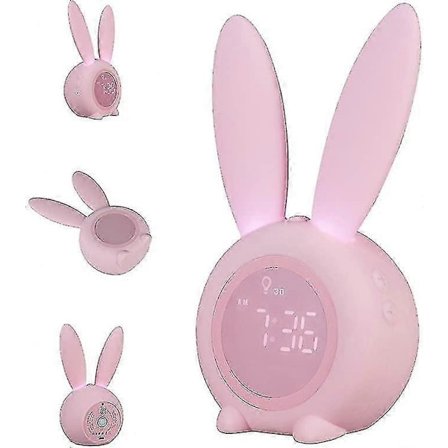 Vækkeur til børn, vækningslampe til soveværelset, natlampe til drenge og piger, børns søvncoach, Re