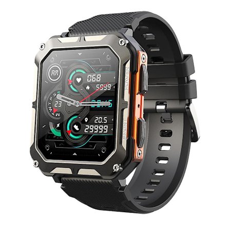 Nyt C20pro Bluetooth-opkald Smart Watch Udendørs Tre Bevis Sports