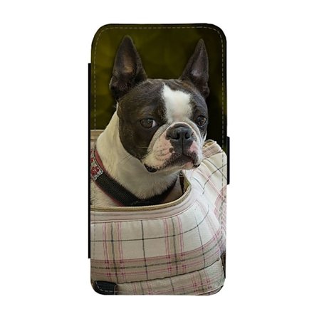 Hund Bostonterrier Samsung Galaxy S25 Flip Mobilfodral