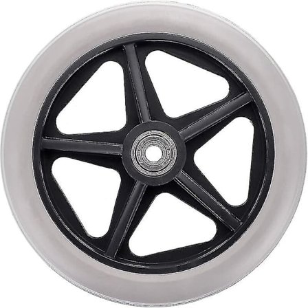 2 stk. 6 tommer gummihjul udskiftning kørestol forhjul