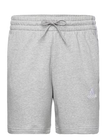 Adidas Sportswear Essentials French Terry 3-Stripes Shorts Grå