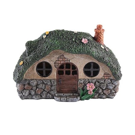 LED Solcelle Lys Fehus Udendørs Vandtæt Have Plænelampe Anti-Korrosion Solcelledrevet til Ga