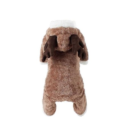 Kjæledyrkostyme Hund Julekostyme Hund Elgkostyme Hund Jumpsuit Kjæledyr Valpeutstyr - Størrelse L