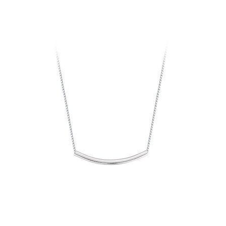 Amazon Collection Horisontellt stavhalsband i sterlingsilver, 18"