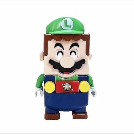 Super Mario Bros Block Luigi Byggkloss Actionfigur Samlingsleksaker Monteringsleksaker Markbox Dockor Barn Födelsedagspresenter Spiderman Super Mario 