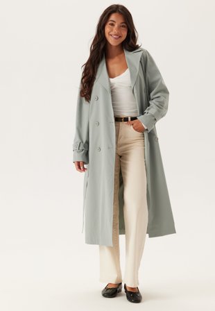 BUBBLEROOM-Belted Midi Trenchcoat-40