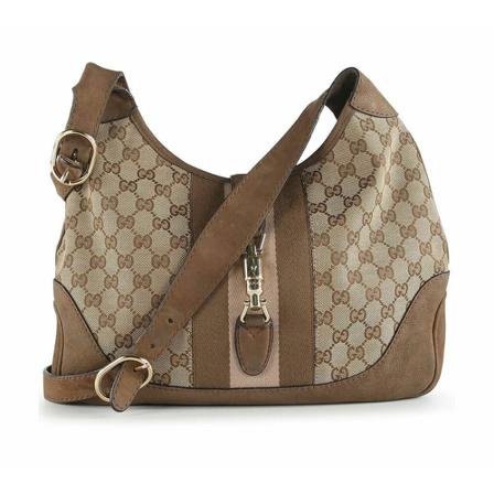 Gucci Vintage, Shoulder Bags Bruin, Dames, Maat:ONE Size