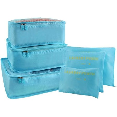 Vicloon matkalaukkujen järjestäjäpakkauslaukut, 6 kpl Travel P-WELLNGS