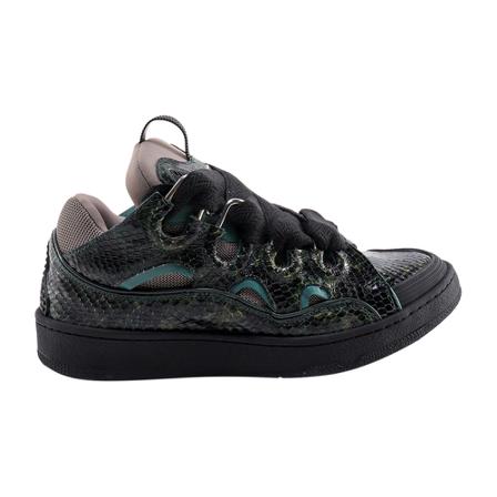 Lanvin - Sneakers - Grön - Herr - Storlek: 45 Eu, Herr, Storlek: 45 EU