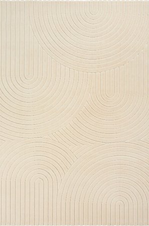 KM Home - Fladvævet tæppe Orlando - Natur - Fladvævede tæpper - 240X340 - Fra Homeroom