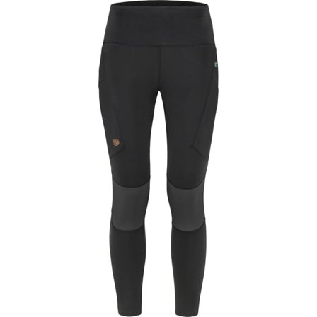 Fjällräven Abisko Trekking Tights Pro XS - female - Black-Iron Grey - Trekking tights