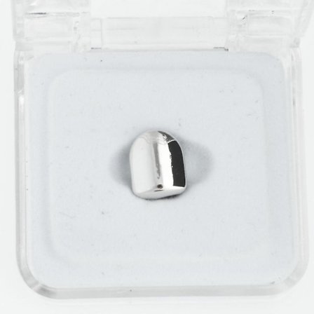 Grillz - ENKEL - * one size fits all *-sølv