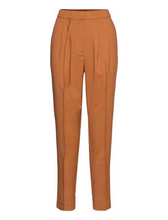 Yasbisque Hw Ankle Pant Brown YAS