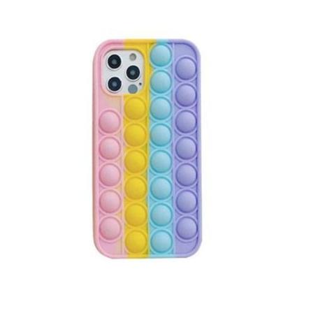 Iphone 11 (6.1) Skal Med Pop It (rainbow) Multifärg