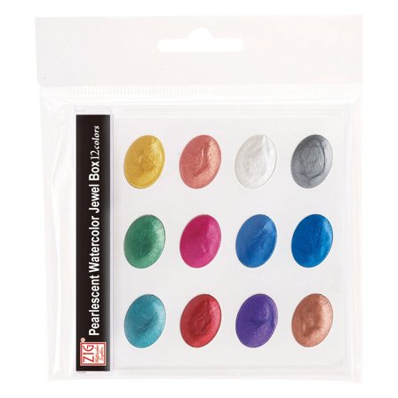 ZIG Kuretake Watercolor System Metallic x 12