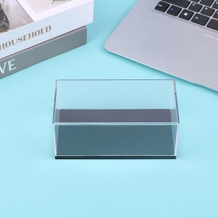 Målestokk 1:43 Transparent Akryl Hard Cover Case Display Box For