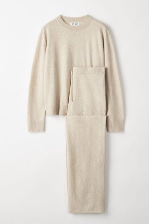 Soft Goat - Cashmere Set - L - Natural Sand