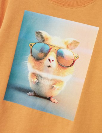 name it Nmmvoto Ss Nreg Top - Yellow - 86