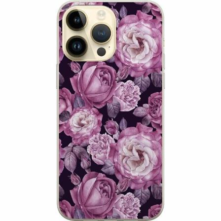 Apple Iphone 14 Pro Max Genomskinligt Skal Blommor