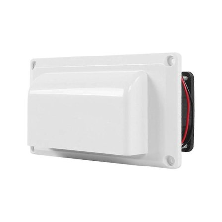 Husvagns Sidoluftsventil Ventilation Utsugsfläktar Uttag Kit Biltillbehör för Campare Släpvagn Husbil Marin Yacht, B