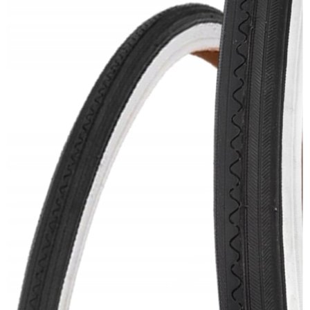 DURO Professionelt Cykeldæk 32-630 27x1 1/4 med Hvid Kant