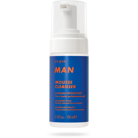 Pupa Man Mousse Cleanser Schiuma Detergente Viso/Barba 100ml