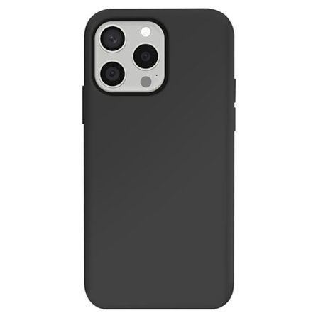 Premium Stötsäker Fodral för iPhone 15 Pro Max Kollektion Color Skin i TPU Moxie Svart