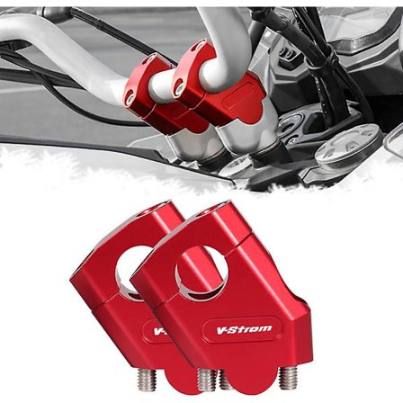 28mm 22mm Styrholder Klemme Motorcykel Styr Forhøjer Montering Til Honda- Holdbar
