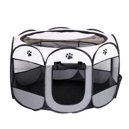 Katttält Hundbur GRÅ 2 2