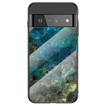 Google Pixel 7 Pro Mobilskal Marmoreret - Emerald Marble