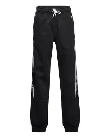 Rib Cuff Pants Joggebukser Pysjbukser Svart Champion