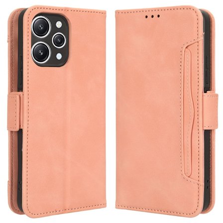 SKALO Xiaomi Redmi 12 4G/5G 6-RUM Pungetaske - Pink