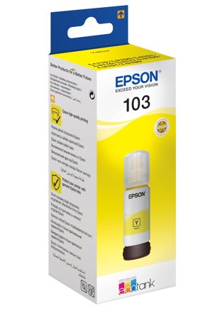 Epson 103 - gul - original - blekkrefill