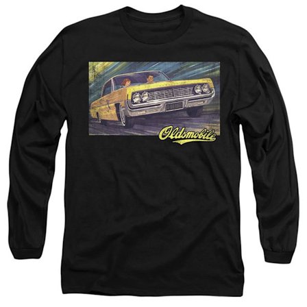 Oldsmobile Unisex Vuxen Coupe Målning Långärmad T-shirt L B