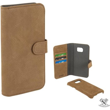 Plånboksfodral Samsung S7 Edge - magnetisk hållare