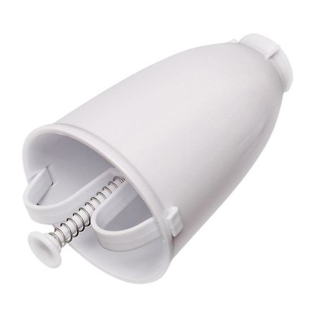 Plastdonutmaker, maskinform for DIY-verktøy, kjøkkenutstyr for bakverk, hvitt