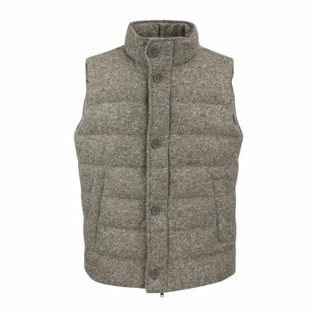 Herno Down Gilet Jakke Grå, Herre