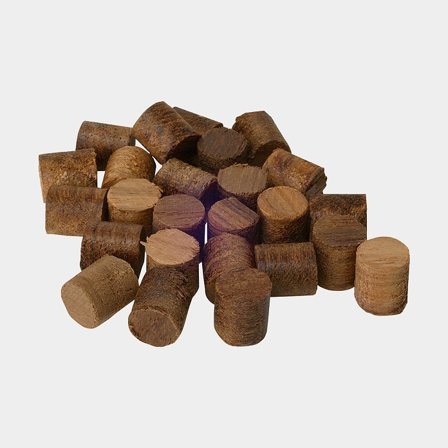 Tappi in teak Roca, Ø10 mm, confezione da 20