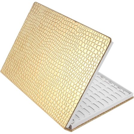 216 färger nagelkonst nageldisplaybok nagelkonst färg gelställ färgkort målningstavla guld displayplatta