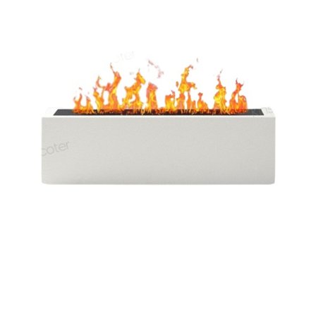 Aroma Diffuser Luft Luftfukter Ultralyd Cool Mist Maker Fogger LED Essential Olje Flame Lampe