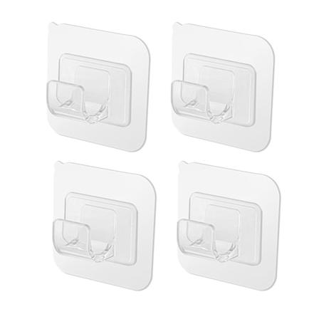 4 St Spikfria Justerbara Gardinstångshållare Klämkrokar