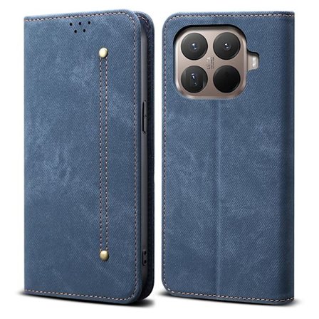 SKALO Xiaomi 15T Pro Jeans Flip Cover - Blå