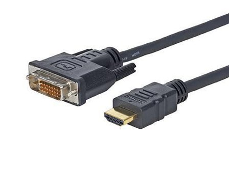 VIVOLINK Pro adapterkabel - HDMI / DVI - 3 m