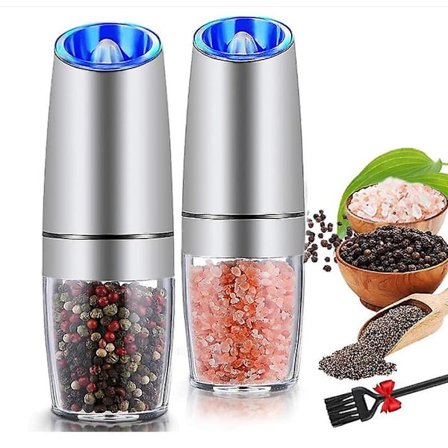 Ruostematonta teräksestä valmistettu ABS-sähköinduktiopippurimylly